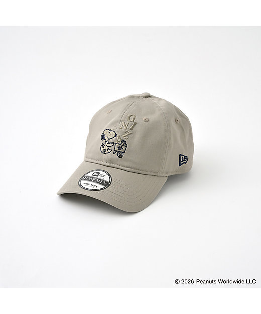 【預訂｜8月】Snoopy in Ginza 銀座展 2026 - New Era Cap 限定版鴨舌帽 (Ginza)