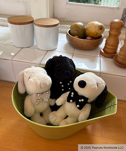 【預訂｜8月】Snoopy in Ginza 銀座展 2026 - MIIA Snoopy Ribbon Charm Pouch 掛飾公仔