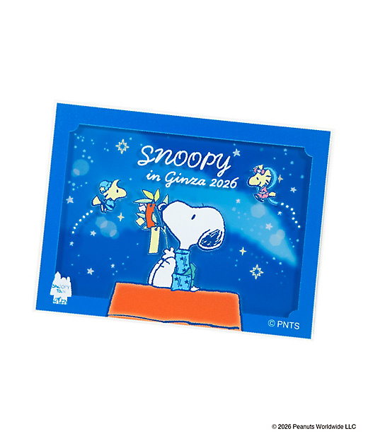【預訂｜8月】Snoopy in Ginza 銀座展 2026 七夕系列 - 磁石 磁鐵貼