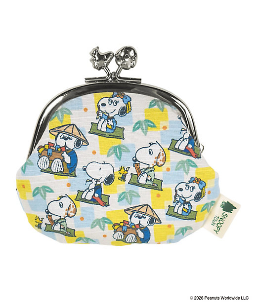 【預訂 | 8月】Snoopy in Ginza 銀座展 2026 和風番頭系列 - 口金包 布袋