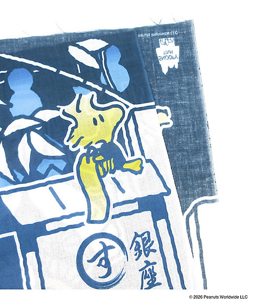 【預訂 | 8月】Snoopy in Ginza 銀座展 2026 和風番頭系列 - 長布巾 掛布