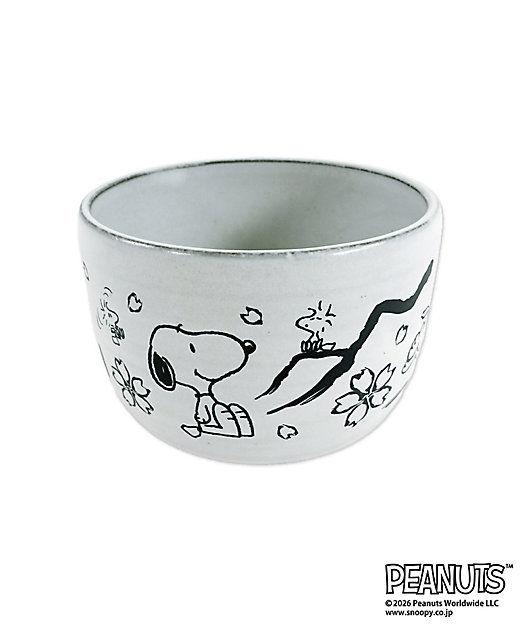 【預訂｜8月】Snoopy in Ginza 銀座展 2026 - Snoopy & Woodstock 波佐見燒 抹茶碗