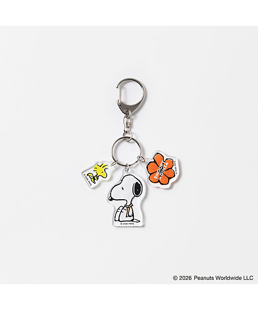 【預訂 | 8月】Snoopy in Ginza 銀座展 2026 DEAR BUDDY 系列 - 3連鑰匙扣