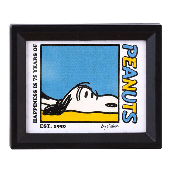 Peanuts 75週年 迷你畫框磁石 磁鐵貼 扭蛋（隨機抽）