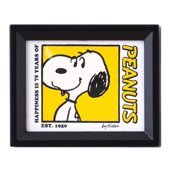 【訂貨】Peanuts 75週年 迷你畫框磁石 磁鐵貼 扭蛋（隨機抽）