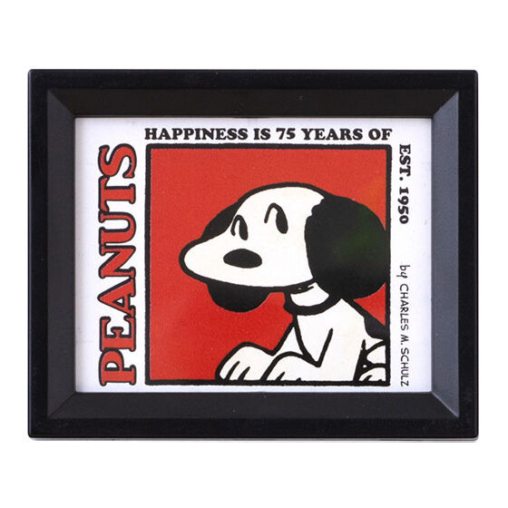 【訂貨】Peanuts 75週年 迷你畫框磁石 磁鐵貼 扭蛋（隨機抽）