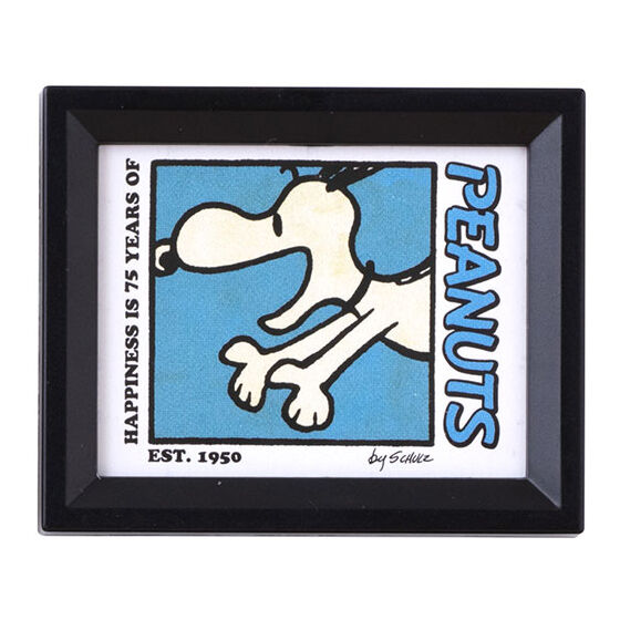 【訂貨】Peanuts 75週年 迷你畫框磁石 磁鐵貼 扭蛋（隨機抽）