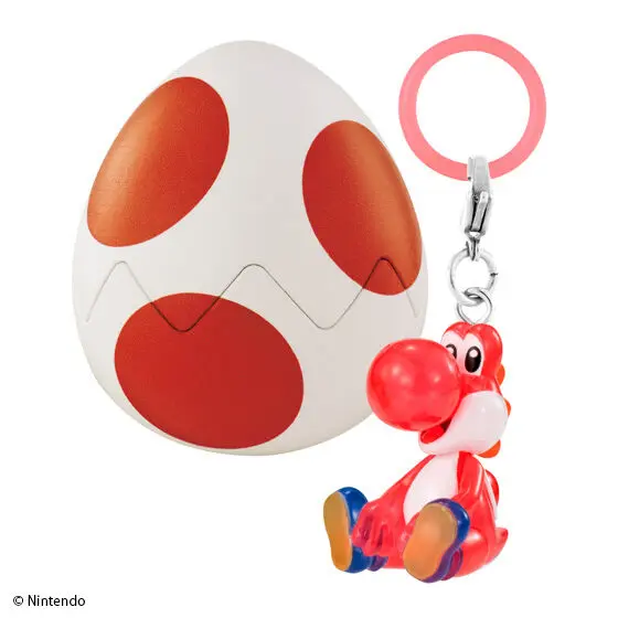 【訂貨】任天堂 Super Mario Yoshi 耀西彩蛋掛飾扭蛋（隨機抽)