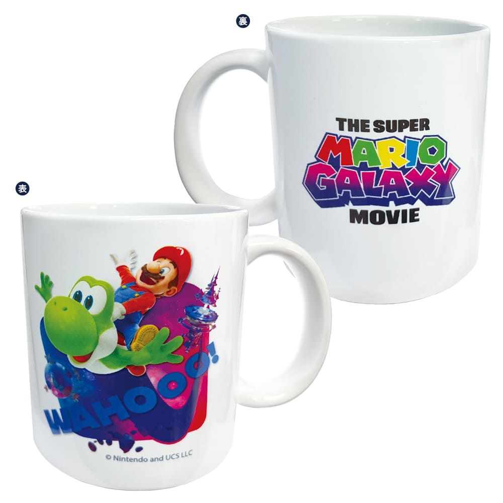 【訂貨】The Super Mario Galaxy Movie 劇場限定商品 - Mario & Yoshi 馬克杯 陶瓷杯