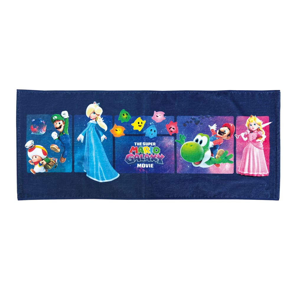 【訂貨】The Super Mario Galaxy Movie 劇場限定商品 - 長毛巾