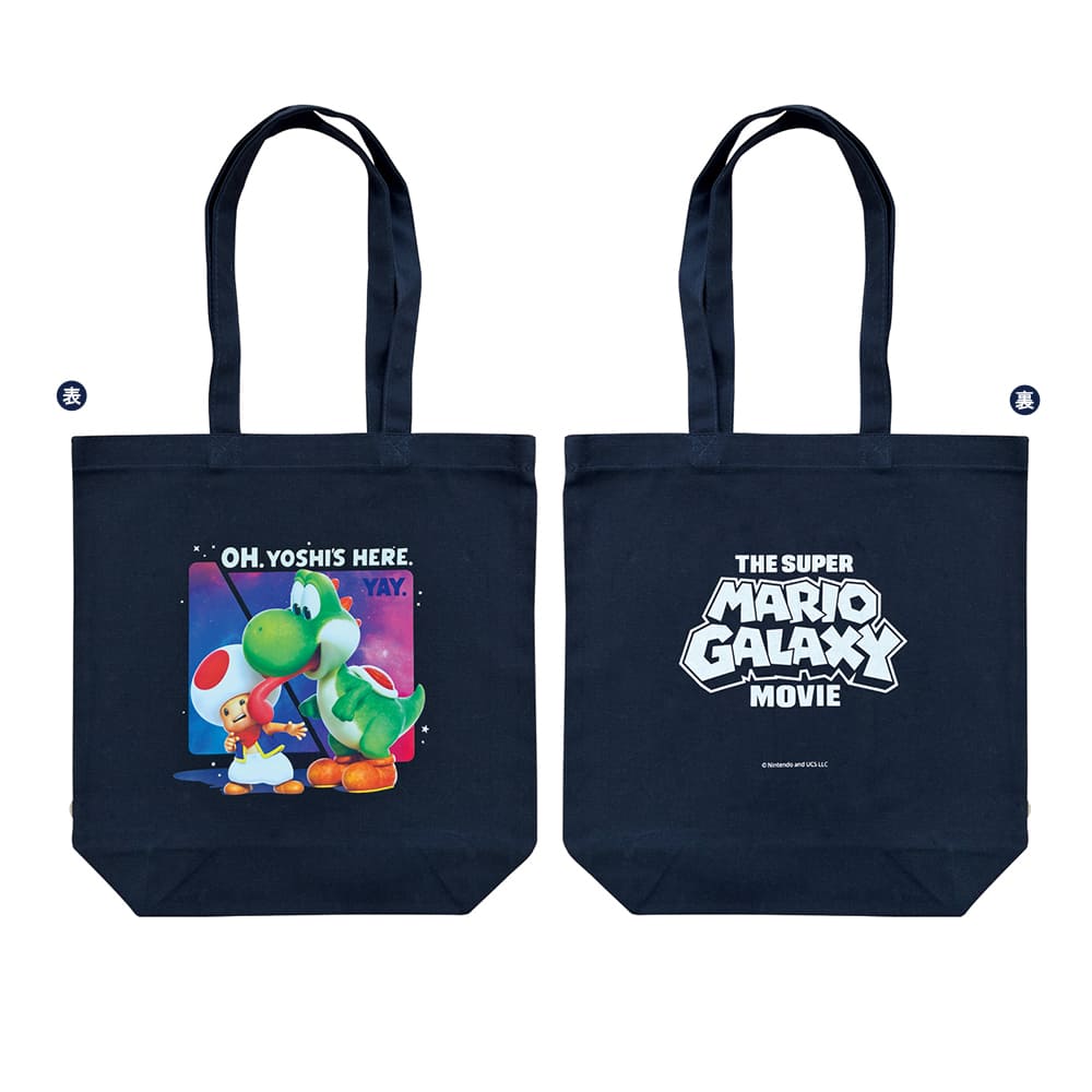 【訂貨】The Super Mario Galaxy Movie 劇場限定商品 - Yoshi 奇諾比奧 Tote Bag
