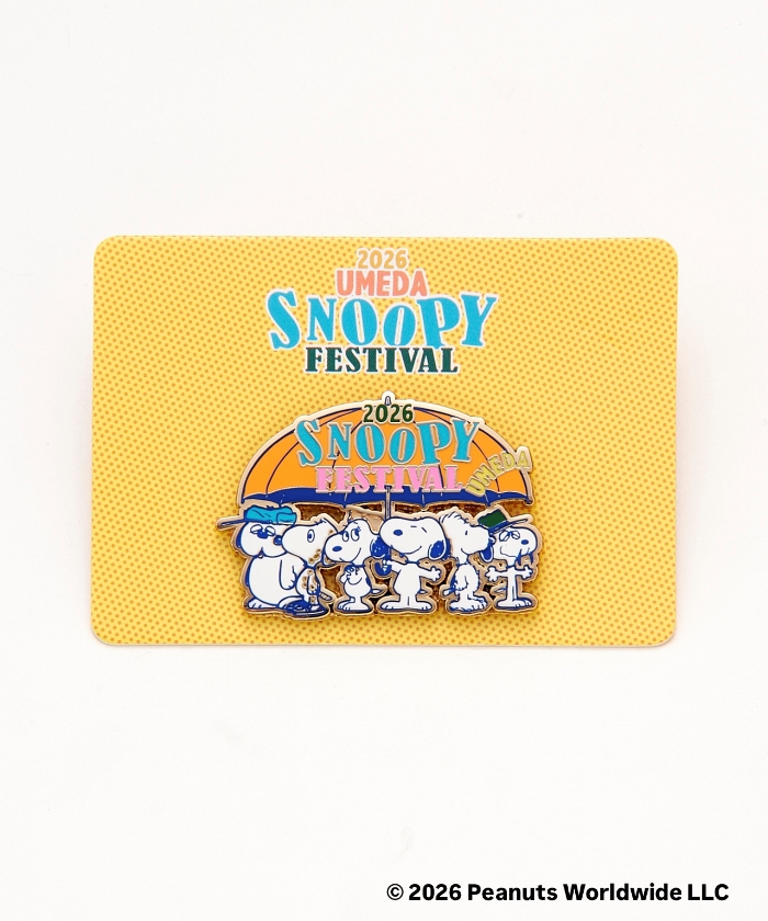 Umeda Snoopy Fest. 2026 Limited Edition - Metal Pin Badge