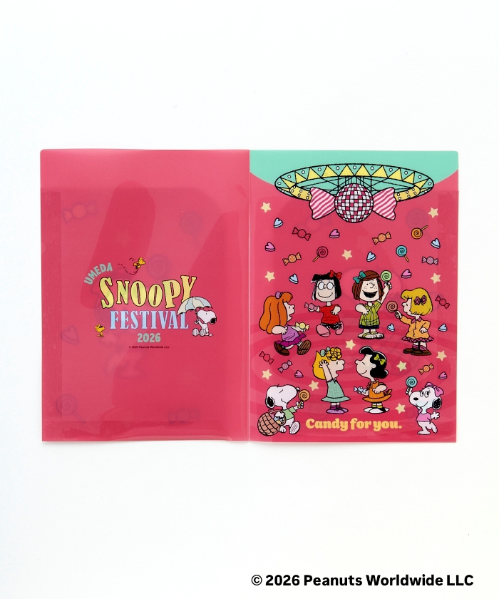 【預訂｜9月】Umeda Snoopy Fest. 2026 阪急展限定 - A5 File