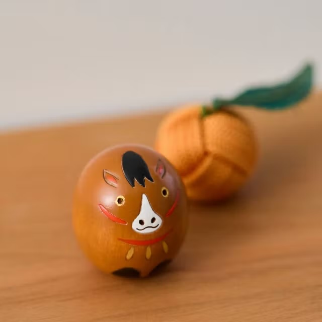 【訂貨】日本 中川政七 新年限定開運擺設 - 馬年生肖迷你木偶