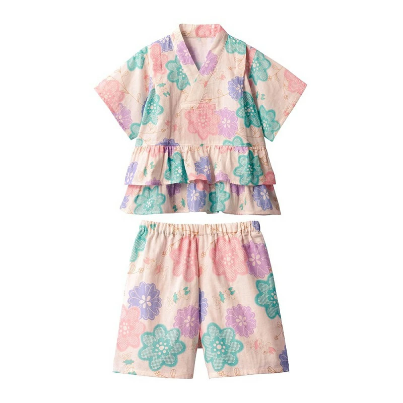【訂貨】Disney 日式家居服 / 睡衣(童裝, 荷葉邊)