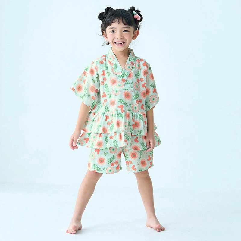 【訂貨】Disney 日式家居服 / 睡衣(童裝, 荷葉邊)