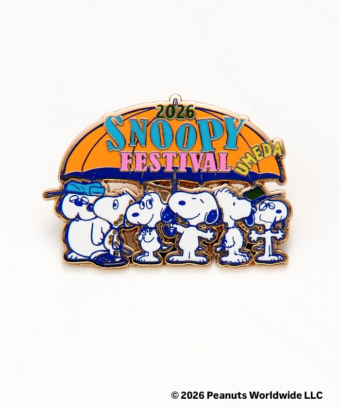 Umeda Snoopy Fest. 2026 Limited Edition - Metal Pin Badge