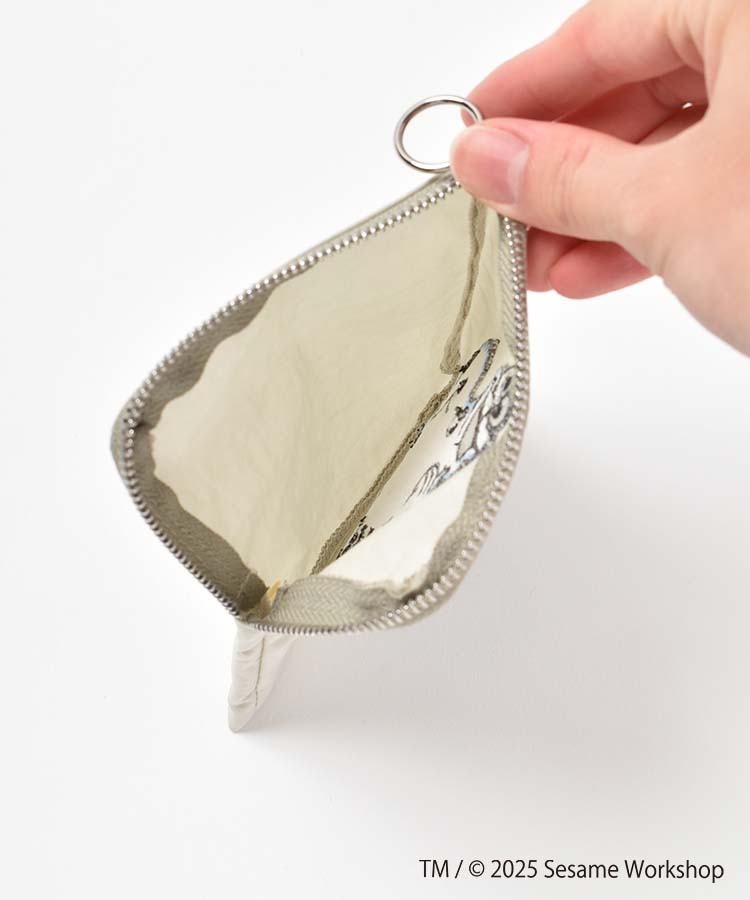 【訂貨】芝麻街 SESAME STREET EMBROIDERY Mini Flat Pouch 