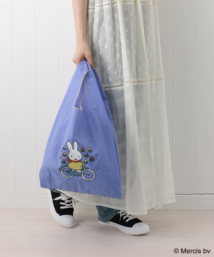 【訂貨】Miffy BRUNA MOTIF EMBROIDERY 米菲兔 刺繡圖案 購物袋 環保袋