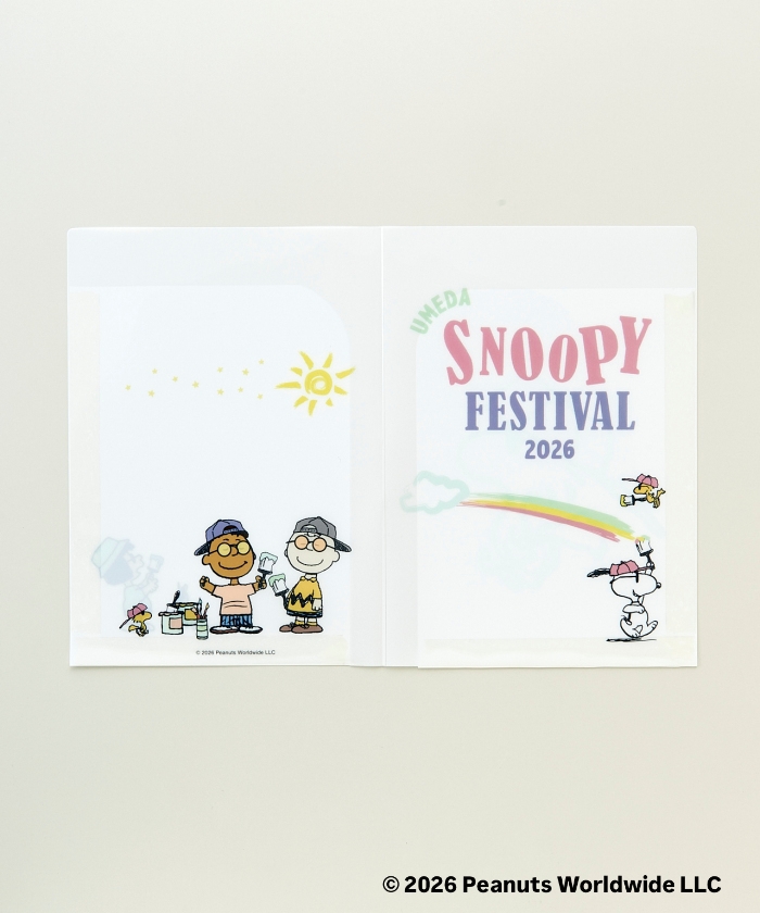 【預訂｜9月】Umeda Snoopy Fest. 2026 阪急展限定 - A5 File