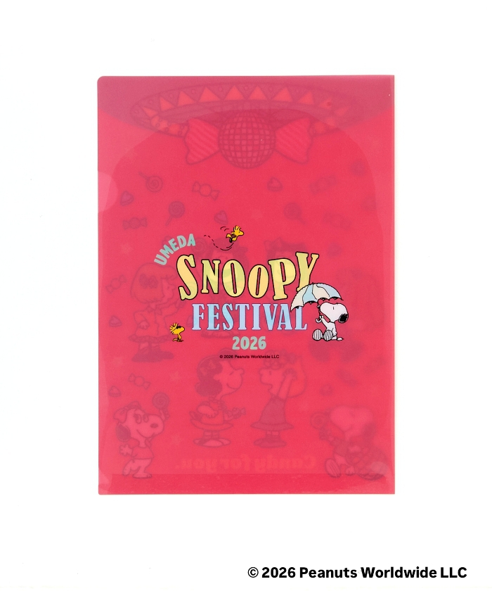 【預訂｜9月】Umeda Snoopy Fest. 2026 阪急展限定 - A4 File