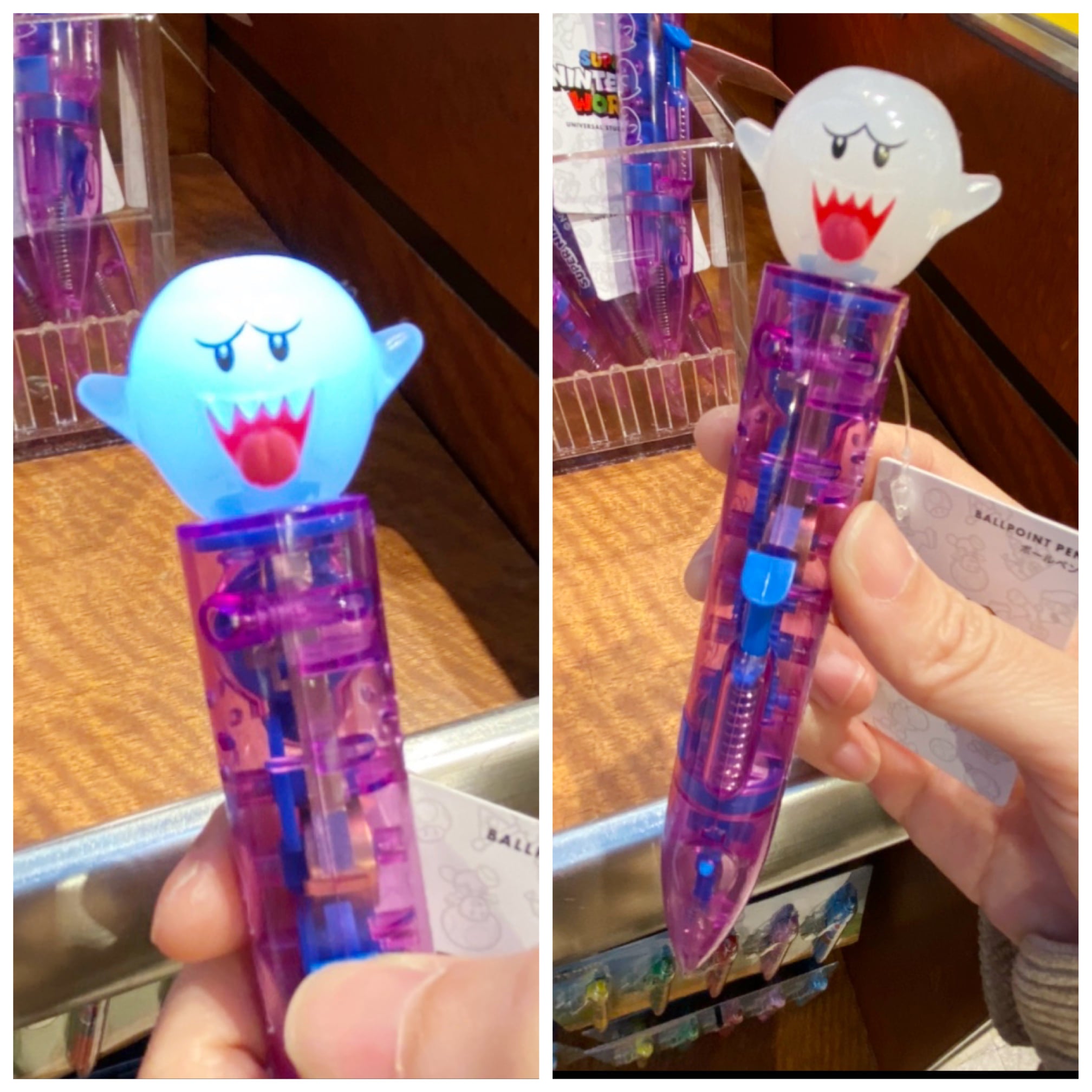 USJ Mario 鬼鬼 幽靈 原子筆