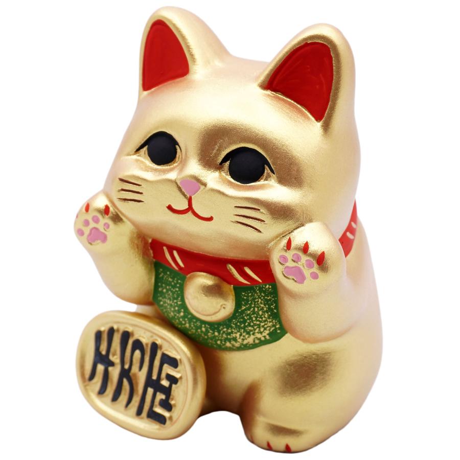 日本龍虎堂招財貓 面貼玻璃擺設 （兩色可選）