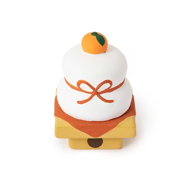 Order】Japan Nakagawa Masashichi New Year Fortune Deco - Kagami Mochi