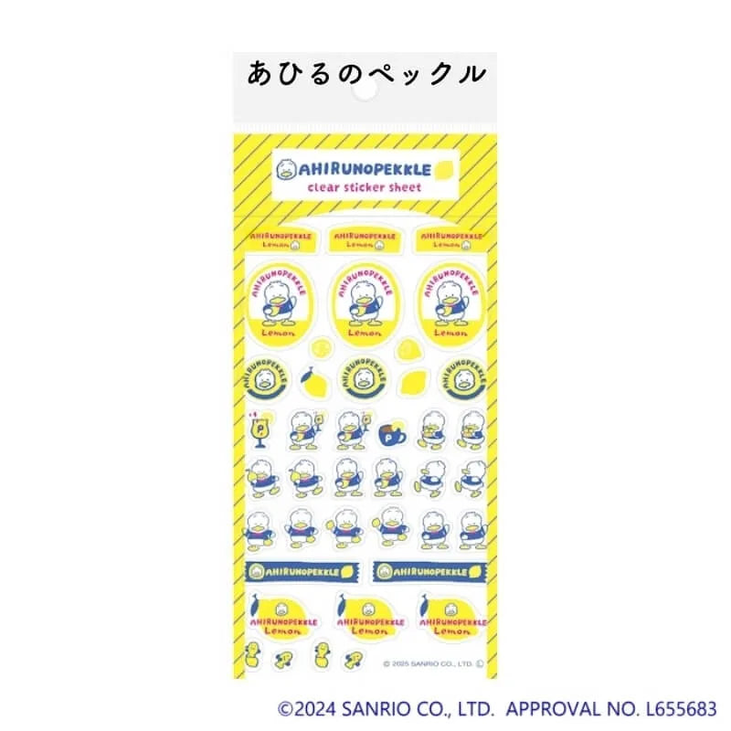 古川紙工 Sanrio Fruit Market 文具系列 - 貼紙 Clear Sticker Sheet