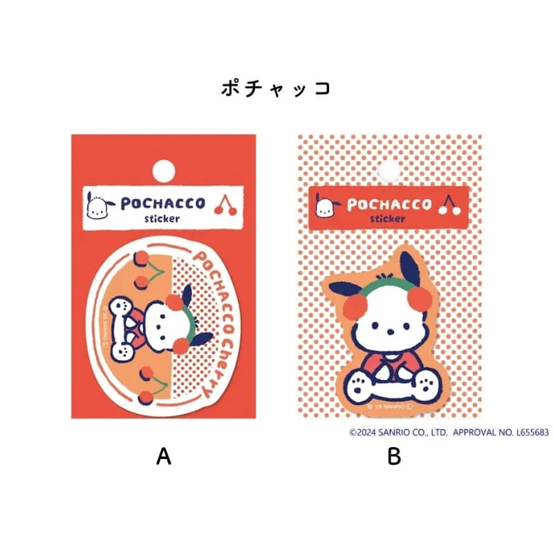 古川紙工 Sanrio Fruit Market 文具系列 - 模切貼紙