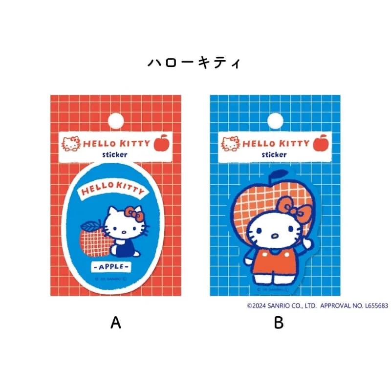 古川紙工 Sanrio Fruit Market 文具系列 - 模切貼紙