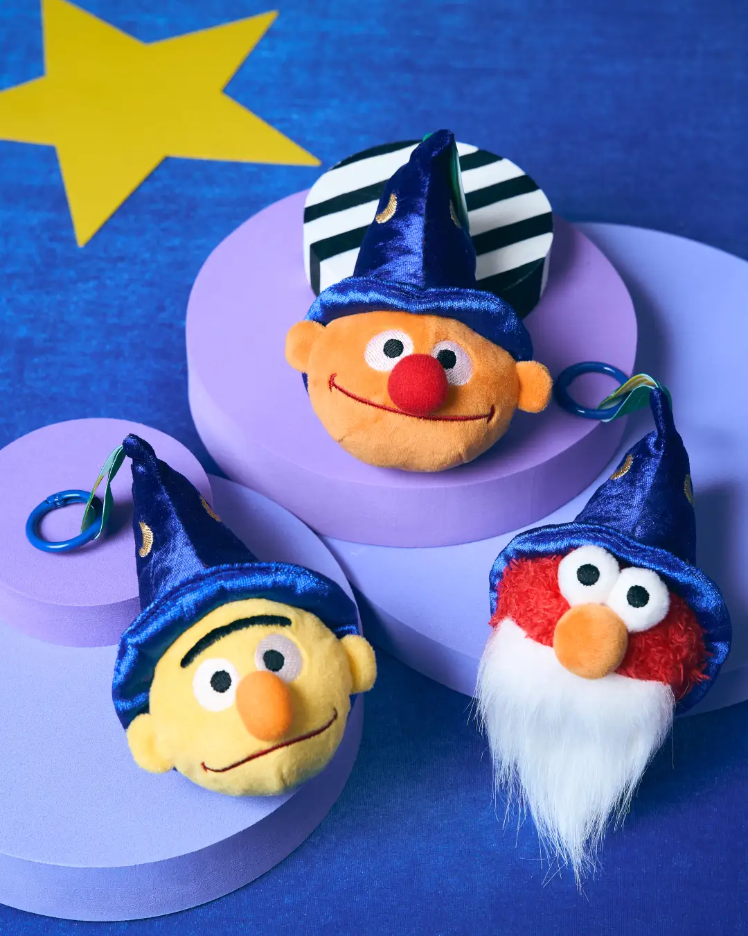【訂貨】Sesame Street Market HALLOWEEN NO TRICKS, JUST TREATS 魔法師系列 - 小拉鍊袋掛飾