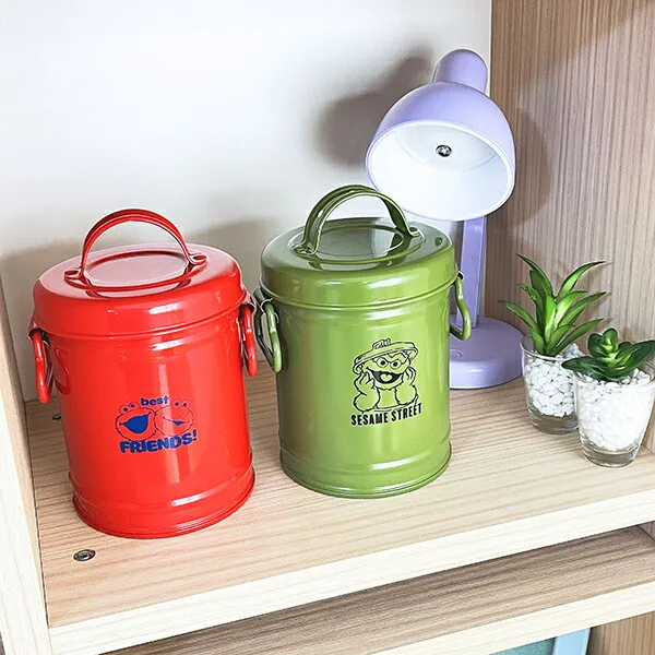 【訂貨】芝麻街 SESAME STREET 筆筒 桌上收納筒 Elmo x Cookie Monster Oscar