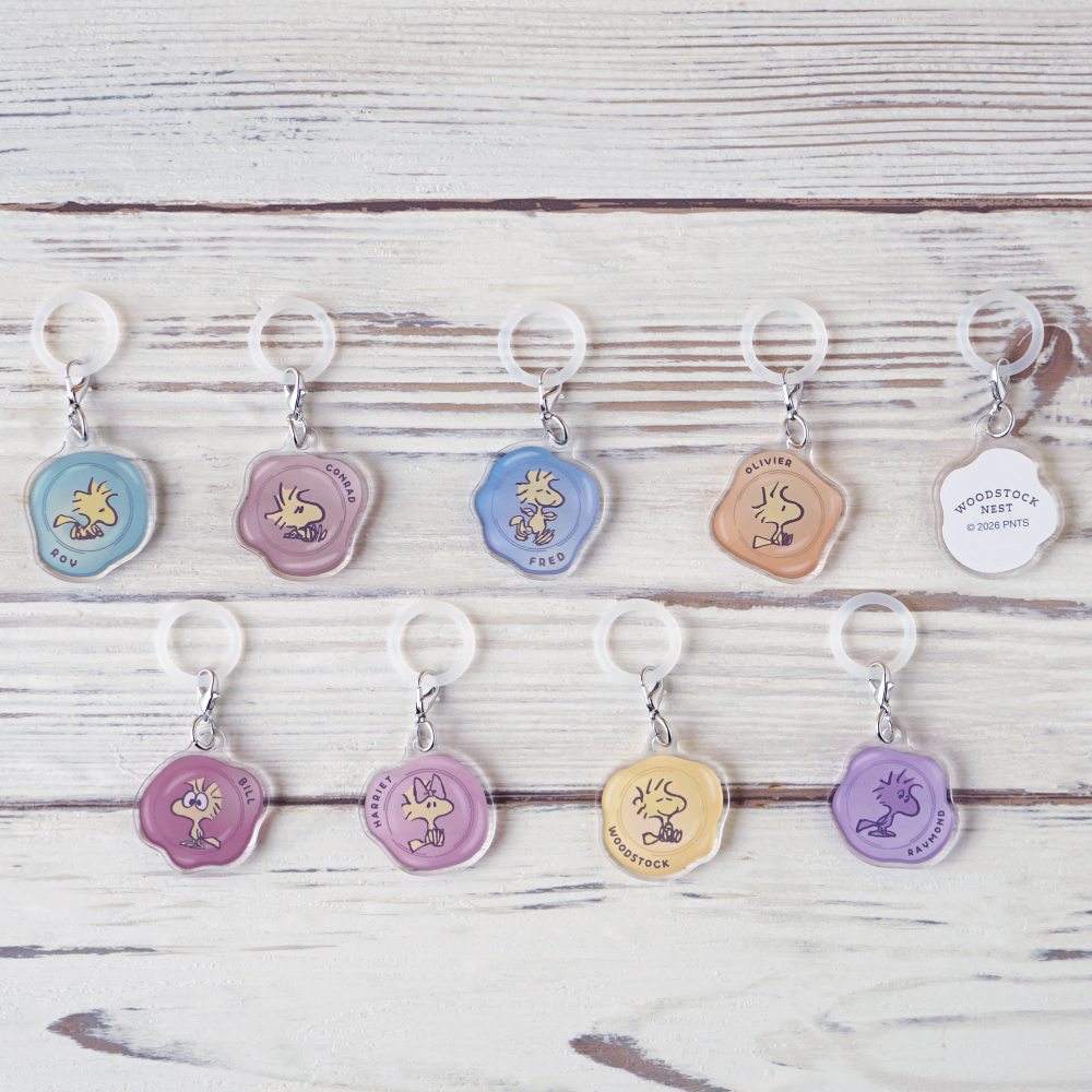 【預訂｜8月】Woodstock Nest Marker Charm Collection 小吊飾（隨機抽）