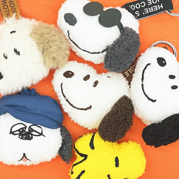 【訂貨】Peanuts Snoopy & Friends Face Tag Mascot 大頭掛飾