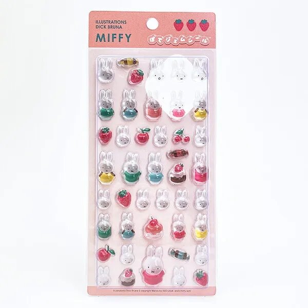 【訂貨】Miffy 立體透明貼紙 