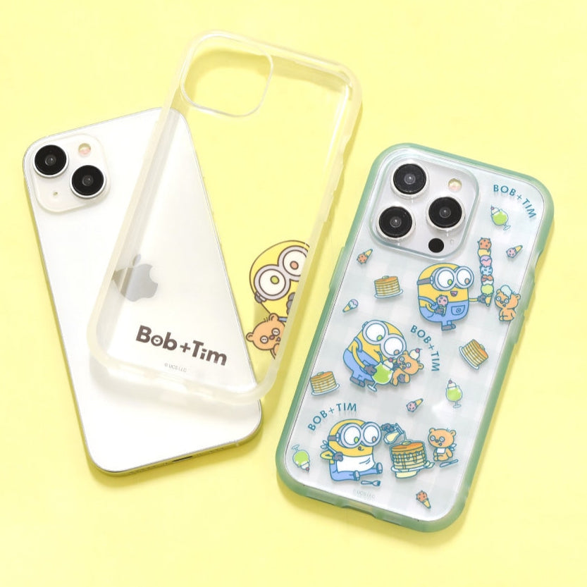 Minions Bob & Tim - 透明手機殼 iPhone Case (15Pro)