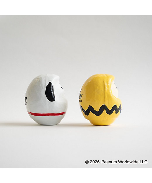 [Pre-order｜August] Snoopy in Ginza Exhibition 2026 - TOKYO LOLLIPOP Snoopy & Charlie Brown HARIKO Limited Edition Daruma Doll