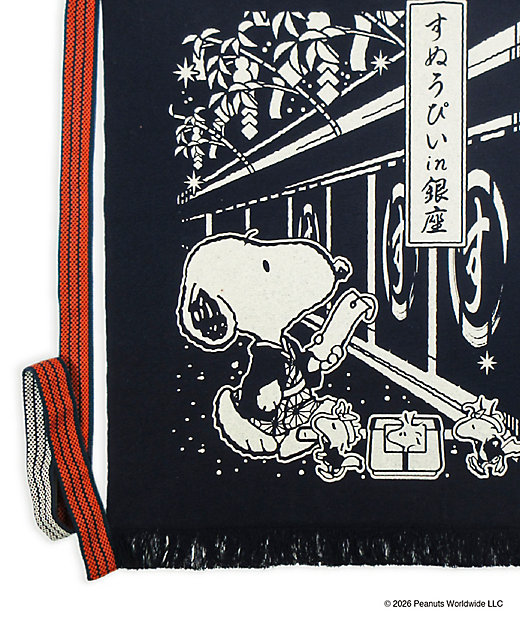 【預訂｜8月】Snoopy in Ginza 銀座展 2026 和風番頭系列 - 帆前掛