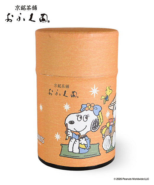 【預訂 | 8月】Snoopy in Ginza 銀座展 2025 和風番頭系列 - 茶葉 焙茶罐