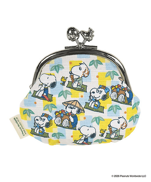 【預訂 | 8月】Snoopy in Ginza 銀座展 2026 和風番頭系列 - 口金包 布袋
