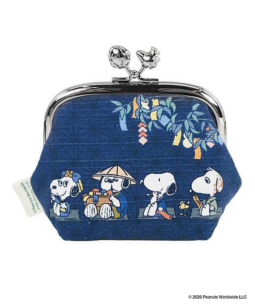 【預訂 | 8月】Snoopy in Ginza 銀座展 2026 和風番頭系列 - 口金包 布袋