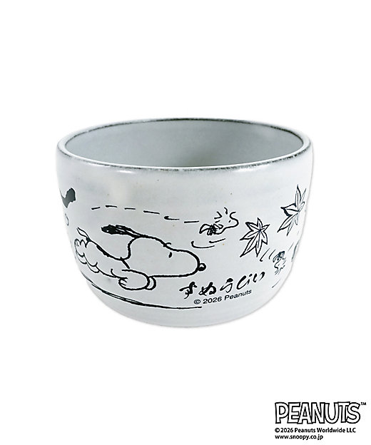 【預訂｜8月】Snoopy in Ginza 銀座展 2026 - Snoopy & Woodstock 波佐見燒 抹茶碗