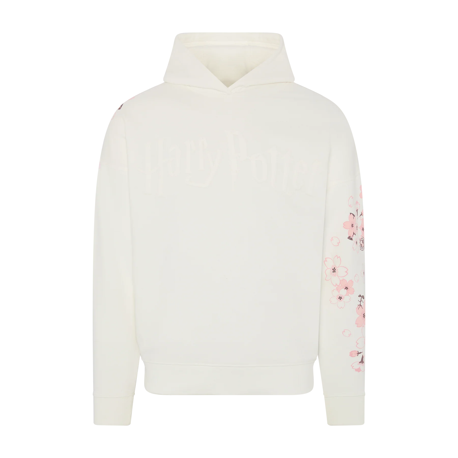 【訂貨】Harry Potter 哈利波特 櫻花系列 白色連帽衛衣