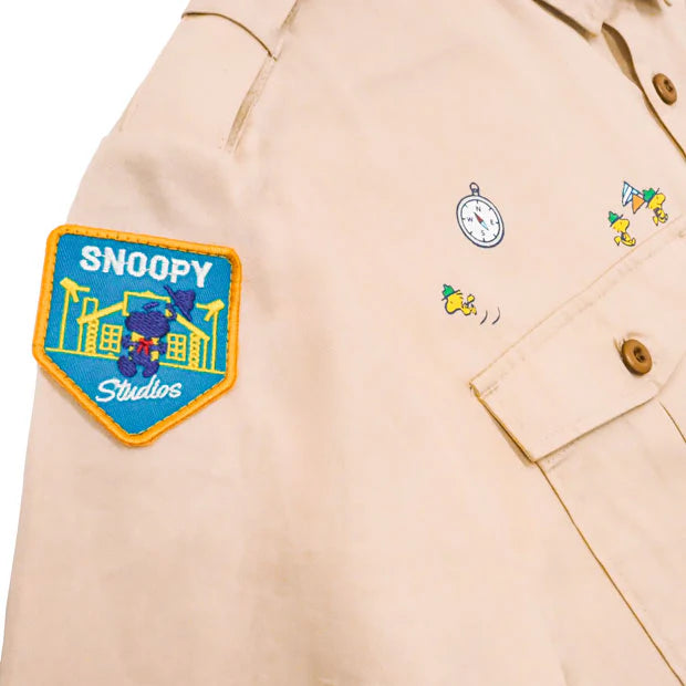 USJ Peanuts Snoopy Beagle Scout 露營童軍系列 - 短袖恤衫