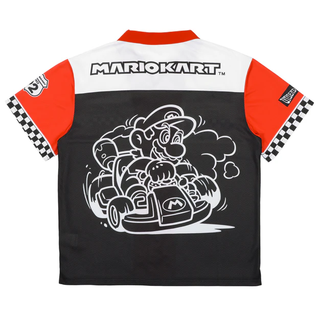 【訂貨】USJ Mario Kart 網布 短袖恤衫 襯衫 外套