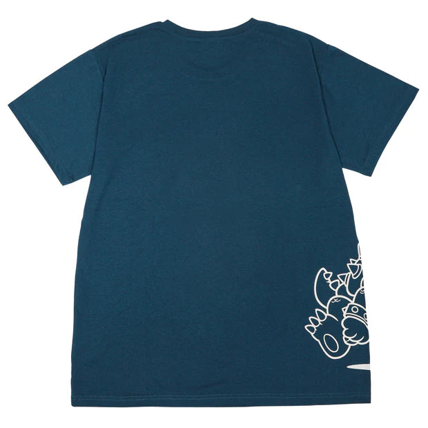 【訂貨】USJ 任天堂世界 Mario 庫巴 Tshirt （藍白）