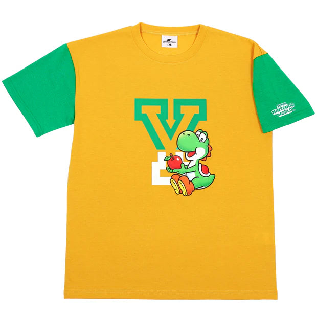 【訂貨】USJ Mario 任天堂世界角色 Tshirt（字母款）