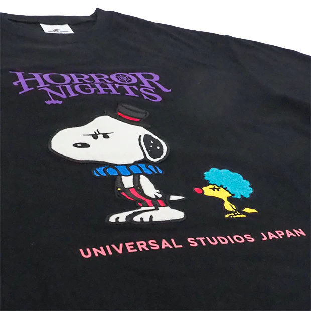 【訂貨】USJ Halloween Snoopy Horror Nights - Snoopy & Woodstock Tshirt