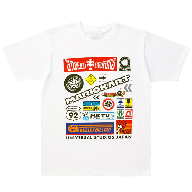 USJ Mario Kart Tshirt （白）